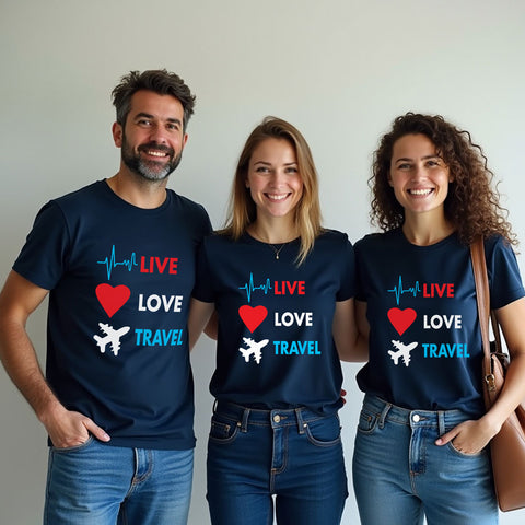 Live Love Travel T-shirts