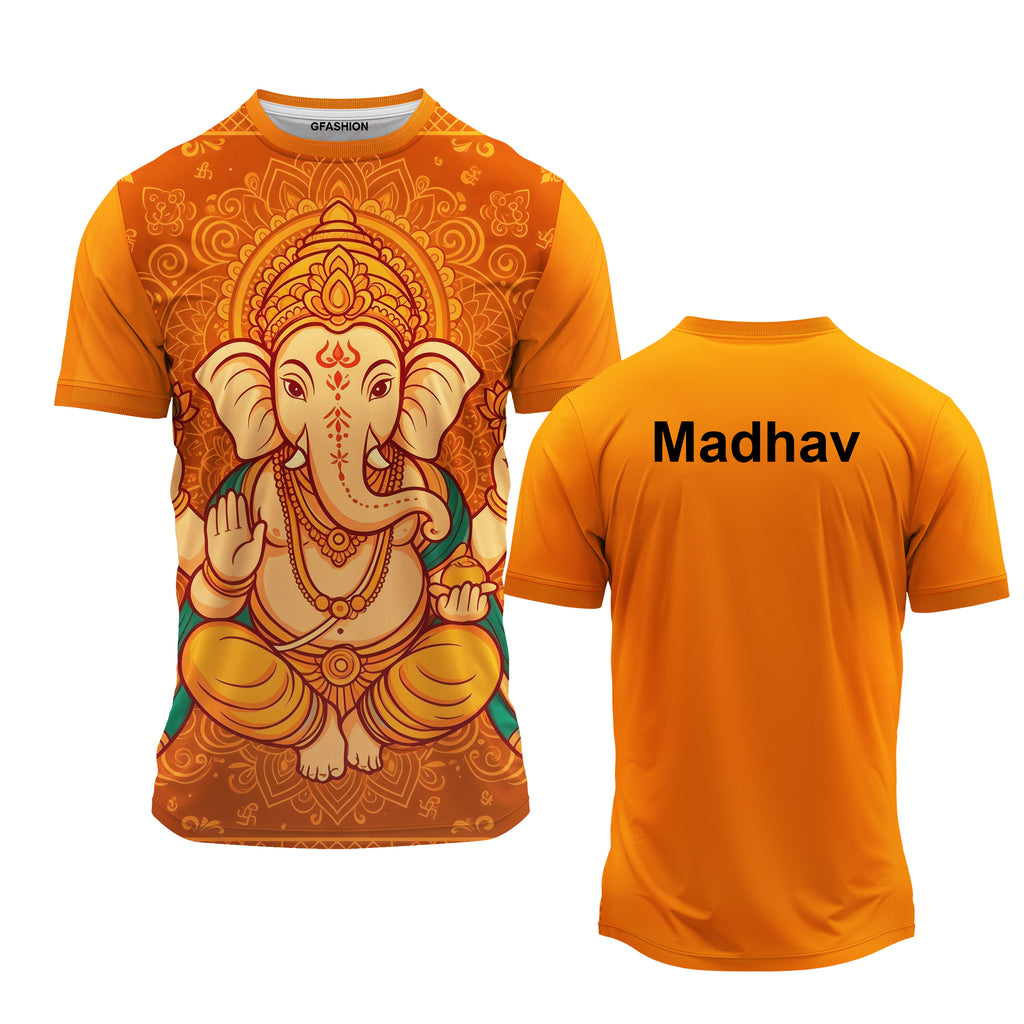 Custom Ganesh Chaturthi Sublimation Tee