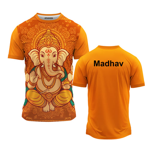 Custom Ganesh Chaturthi Sublimation Tee