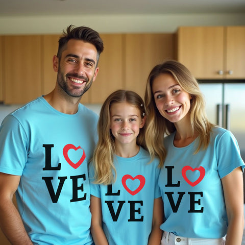 LOVE Family Tshirts