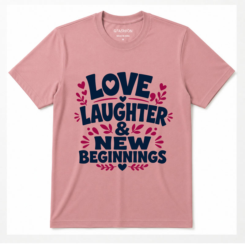New Year and New Beginnings T-shirts for Family-Friends-Group