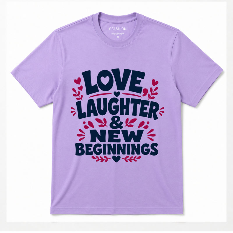 New Year and New Beginnings T-shirts for Family-Friends-Group