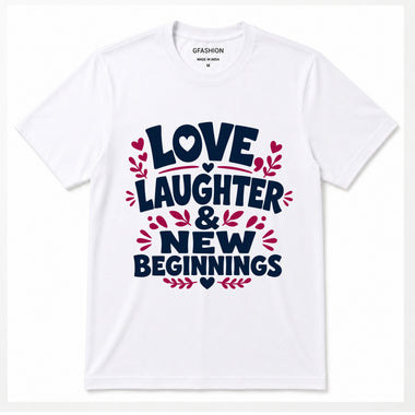 New Year and New Beginnings T-shirts for Family-Friends-Group