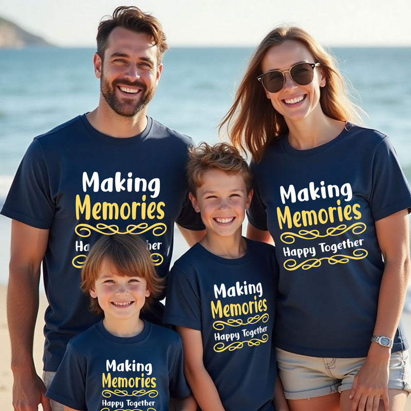 Making Memories Happy Together Group T-shirts