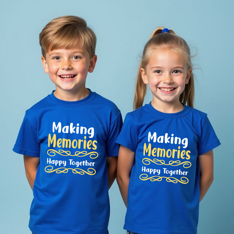 Making Memories Happy Together Group T-shirts