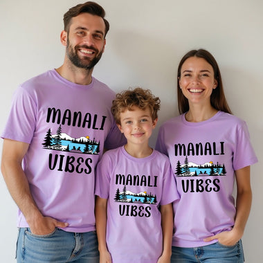 Manali Vibes Vacation T-shirts