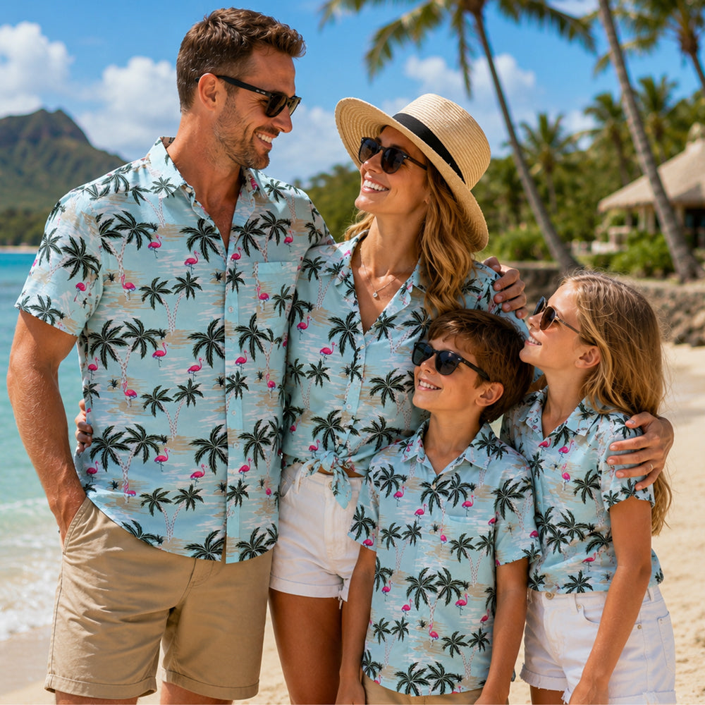 Matching Family Hawaiian Outfits