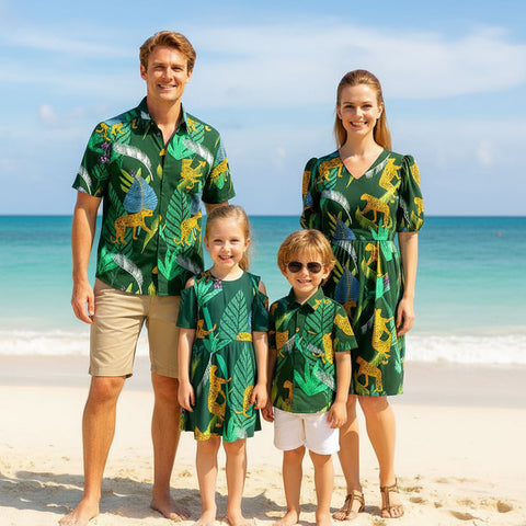 Matching Family Dress Tropical Wilds