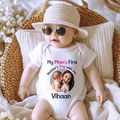 My mom's first mother's day with me