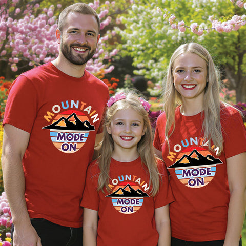 Family Vacay Mountain Mode On T-shirts-Group