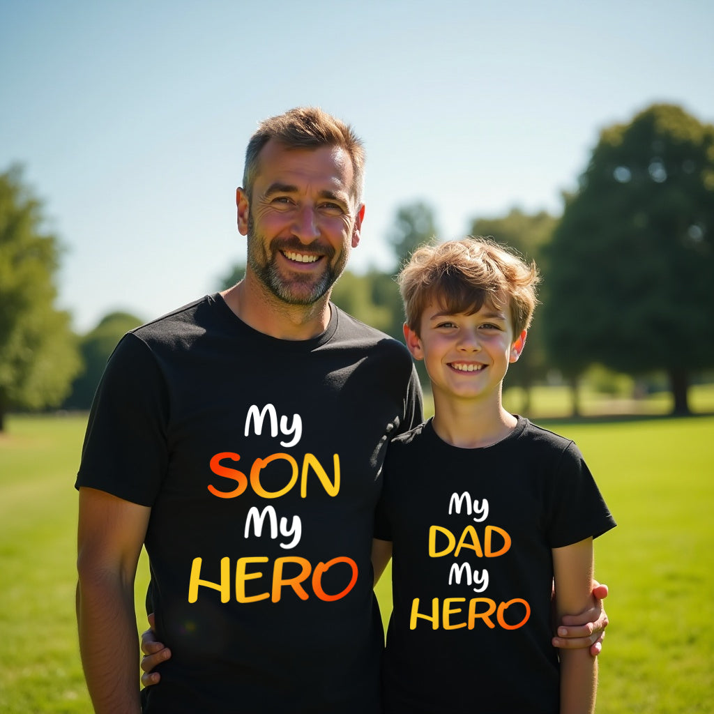 My Son-Dad Hero-Father's day t-shirts