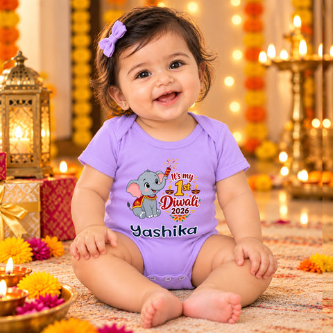 IT'S My First Diwali Rompers/Bodysuit/onesie
