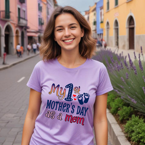 my 1st mother's day as a mom t shirts