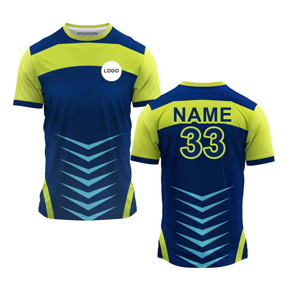 Navy Green jersey t-shirts