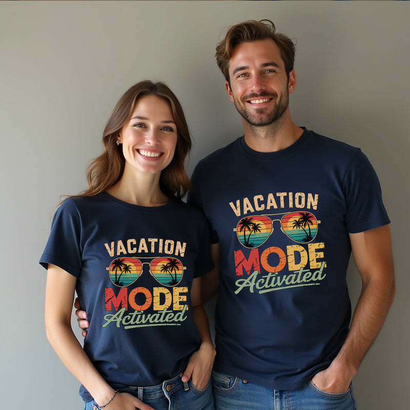 Vacation Mode Activated T-Shirt for Men & Women and kids
