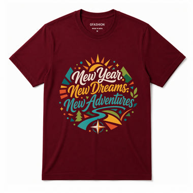 New Year New Dreams New Adventures T-Shirt