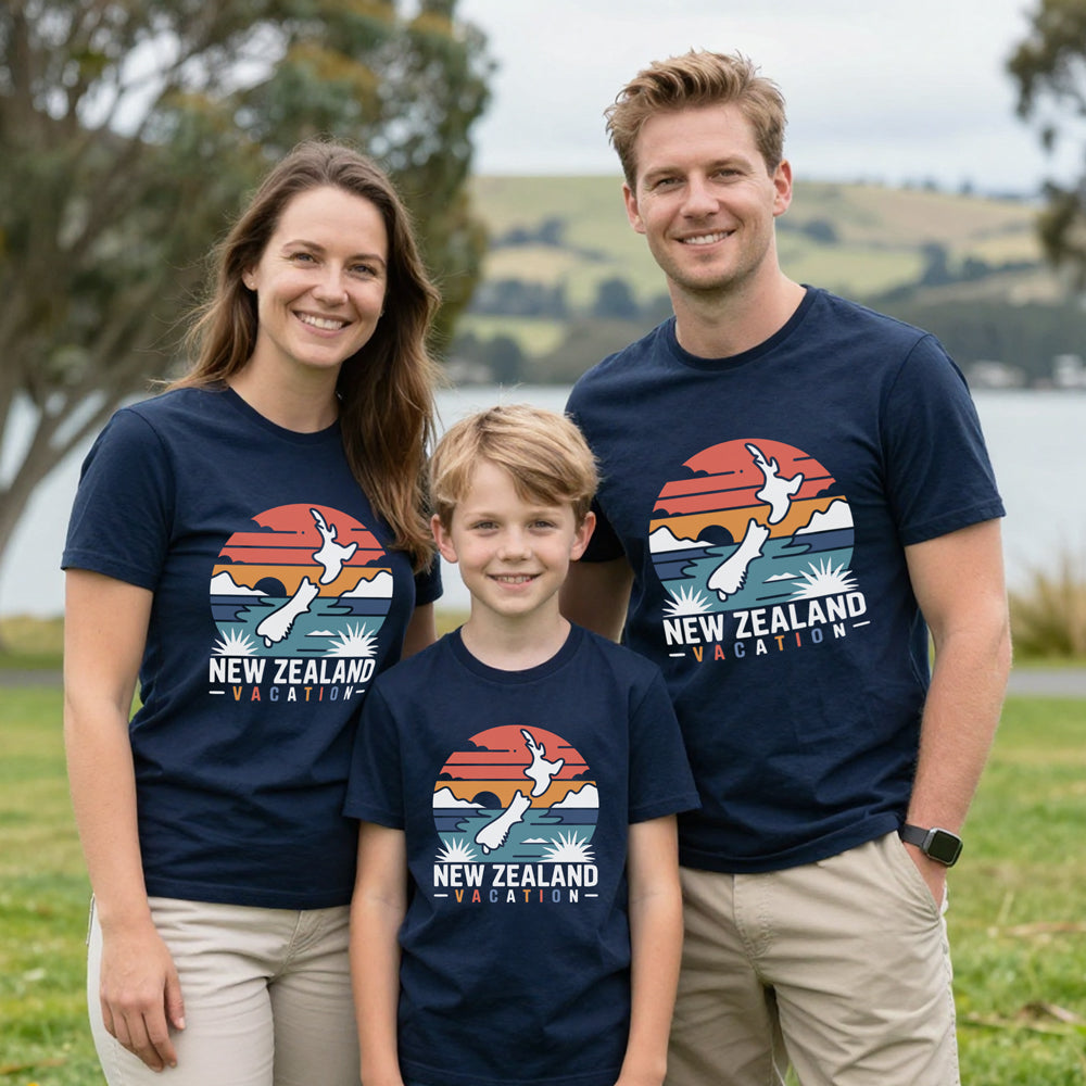 New Zealand Vacation T-shirts