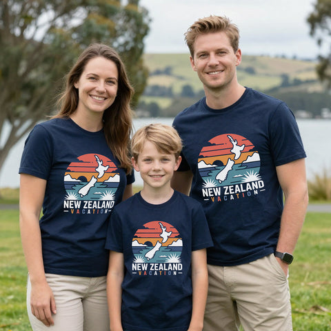 New Zealand Vacation T-shirts
