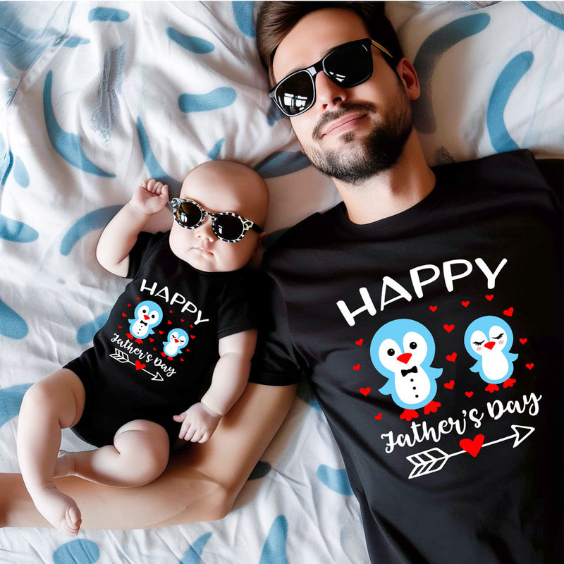 Happy Father's Day T shirts For Dad and baby