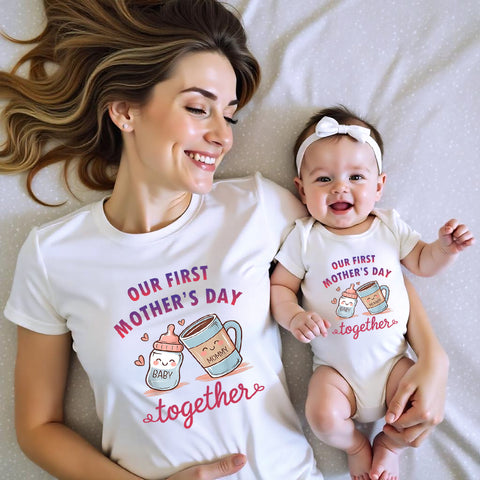 Our first mother's day mom with baby