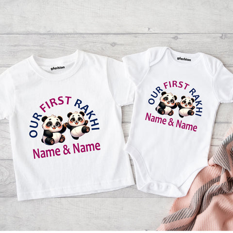 Raksha Bandhan Brother-Sister T-shirts