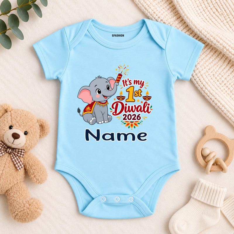 IT'S My First Diwali Rompers/Bodysuit/onesie