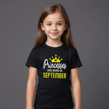 Princess Born in Birthday month customize tshirts