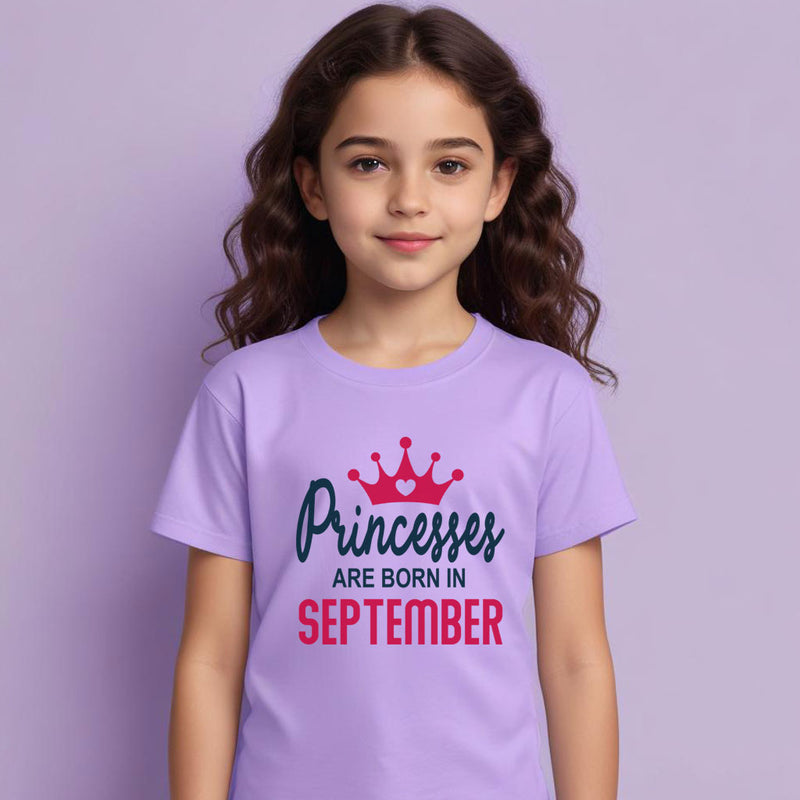Princess Born in Birthday month customize tshirts
