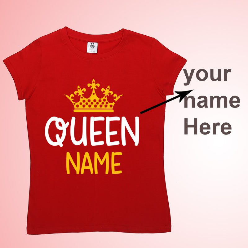 queen t shirt with name customize