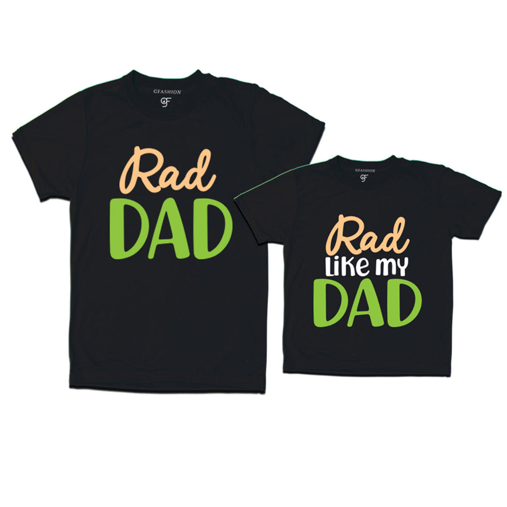 Rad Dad Rad like my dad tshirts