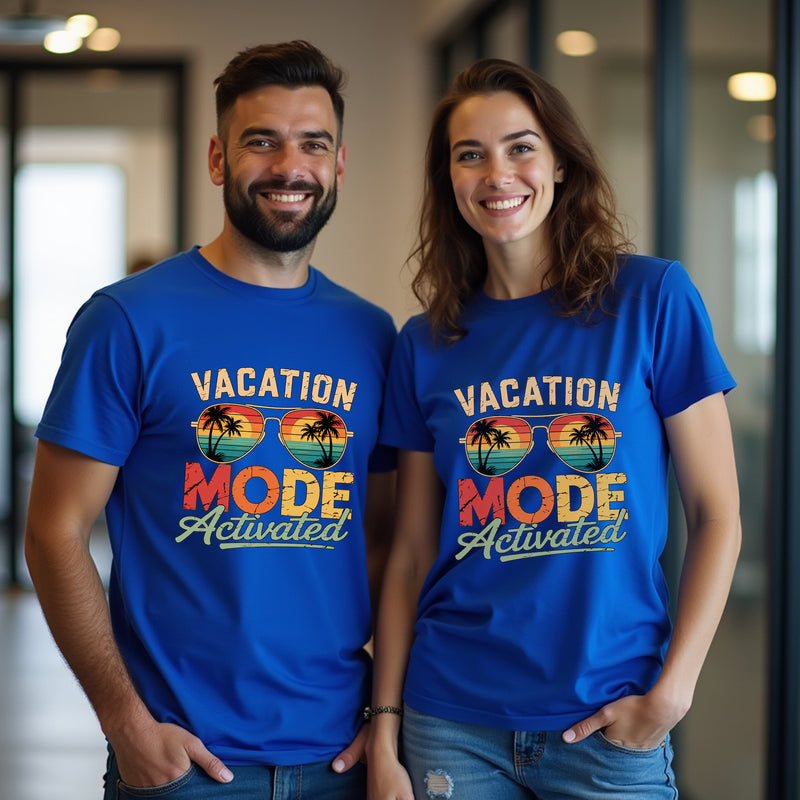 Vacation Mode Activated T-Shirt for Men & Women and kids