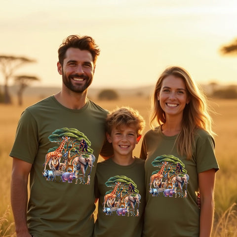 Safari Animals-vacation t-shirts