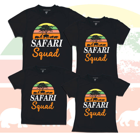 Safari Squad T-shirts safari vacation t-shirts