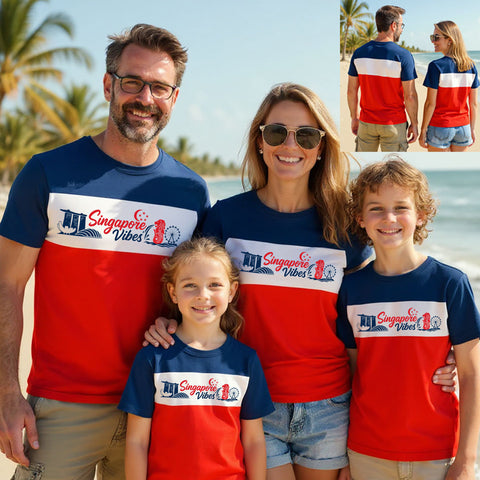 Matching Singapore Group T-Shirts