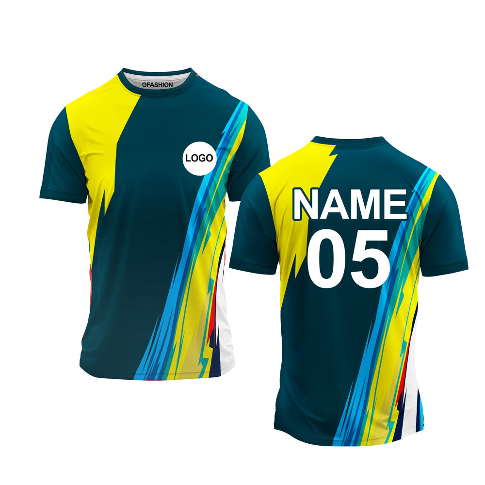 Sports T-shirts personalize name and number