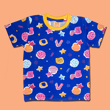 Summer Pattern all over printed Family Tees