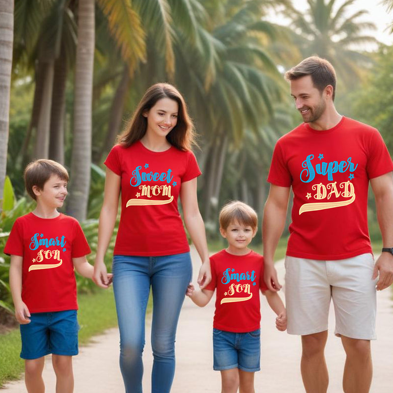 Super-Sweet-Smart-Cute Family T-shirts