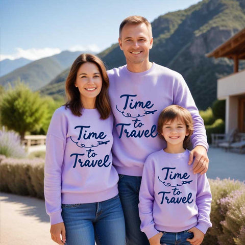Time To Travel Sweatshirts