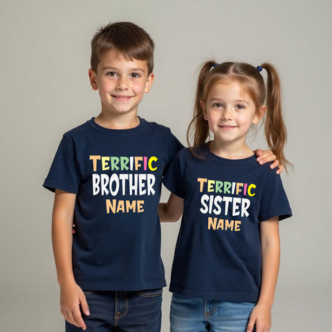 Terrific Sister And Brother tees
