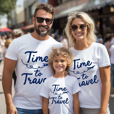 Time to Travel  T-shirts for Group