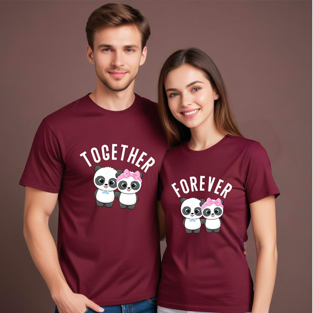 together forever Couple's T-shirts