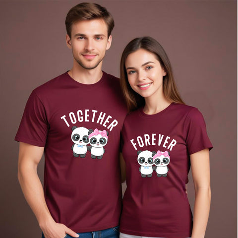 together forever Couple's T-shirts