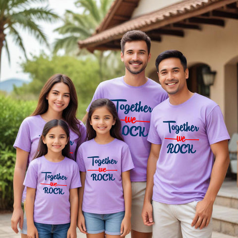 Together We Rock t-shirts family t-shirts