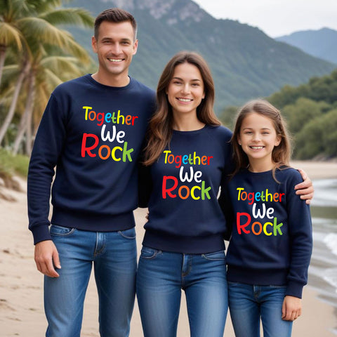 Together We Rock Family Sweatshirt