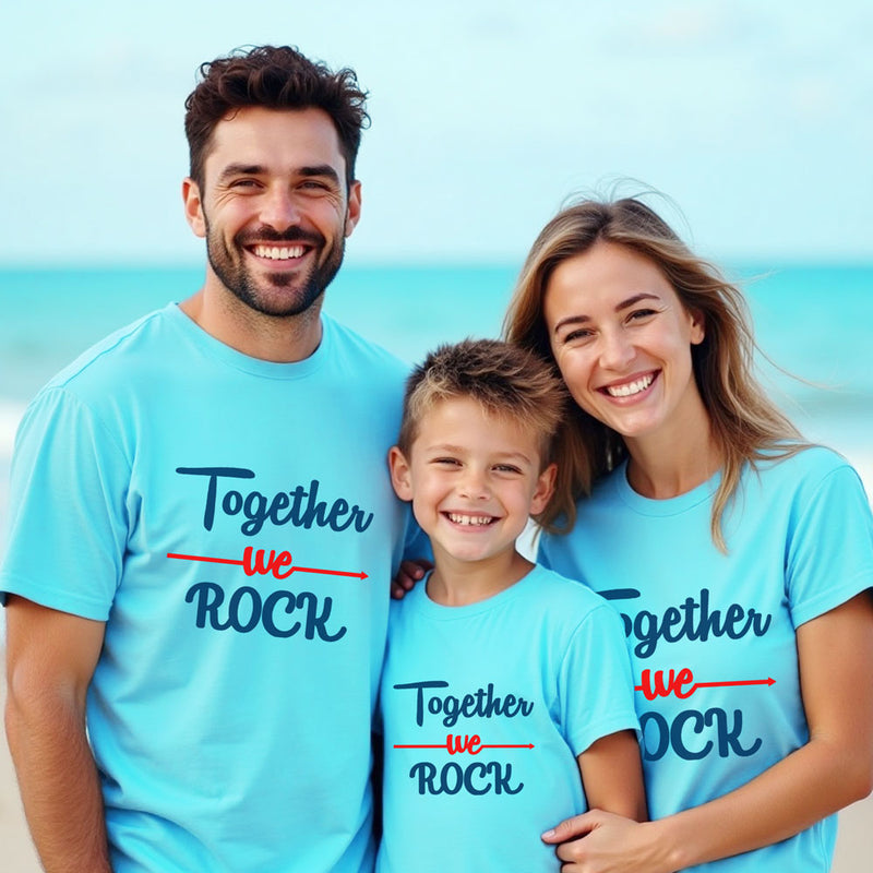 Together We Rock t-shirts for friends group