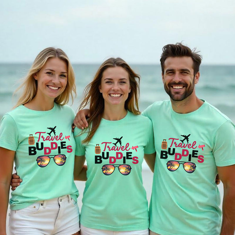 Travel Buddies-Friends Group T-shirts