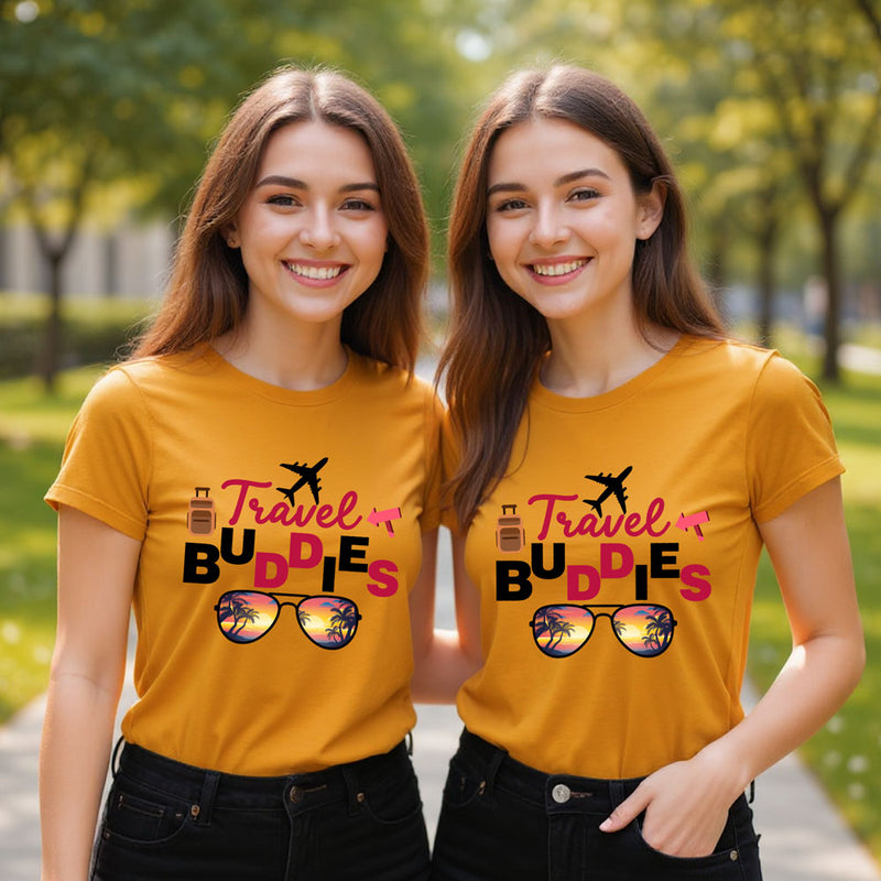 Travel Buddies-Friends Group T-shirts