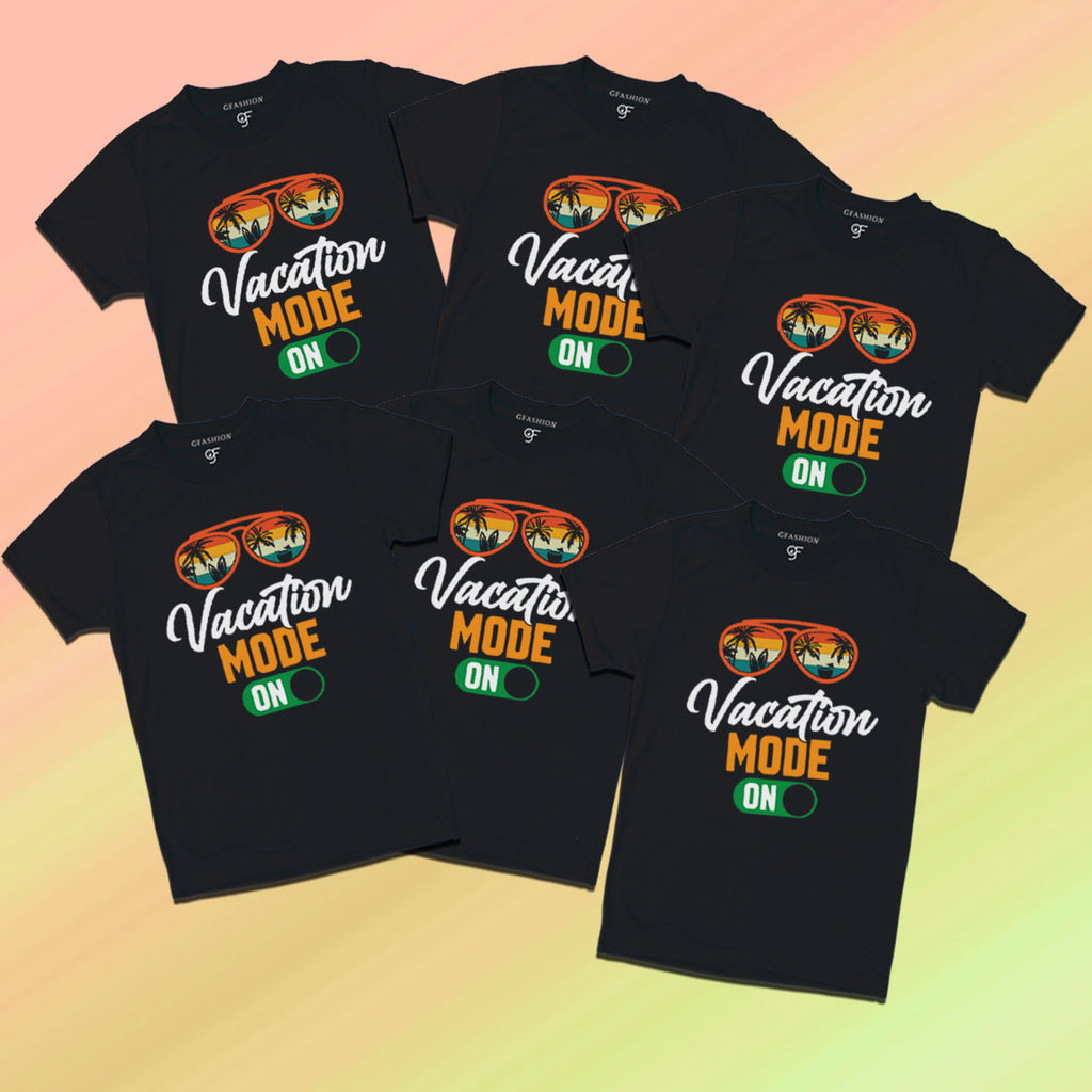 vacation mode on Group t shirts