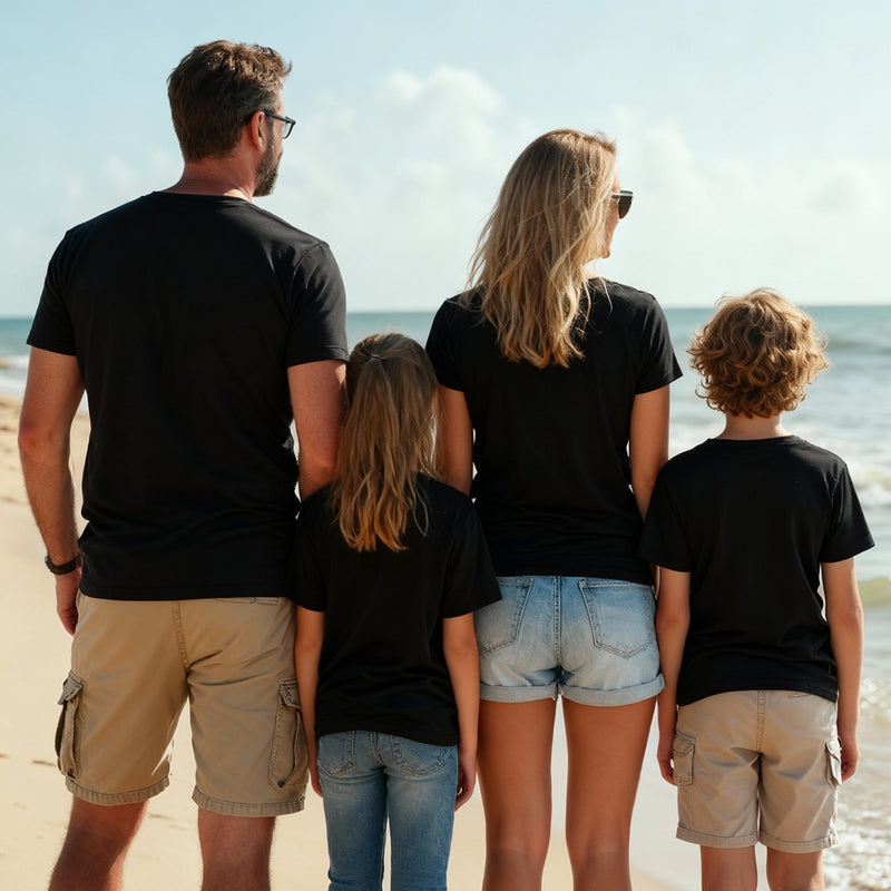 Family Matching Tropical Vacation T-Shirts