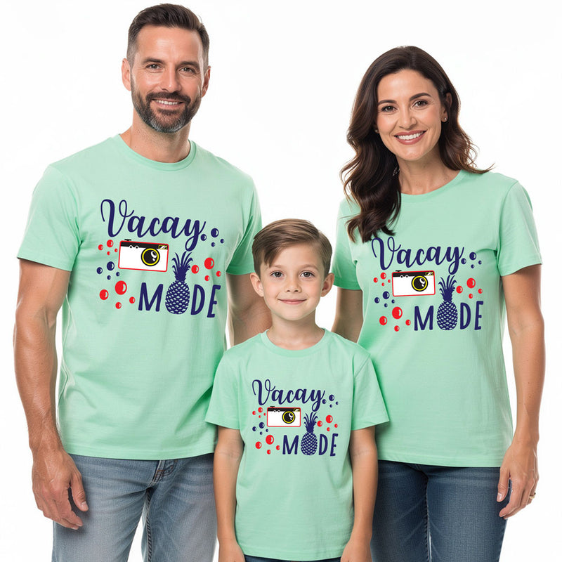 Family Vacay Mountain Mode On T-shirts